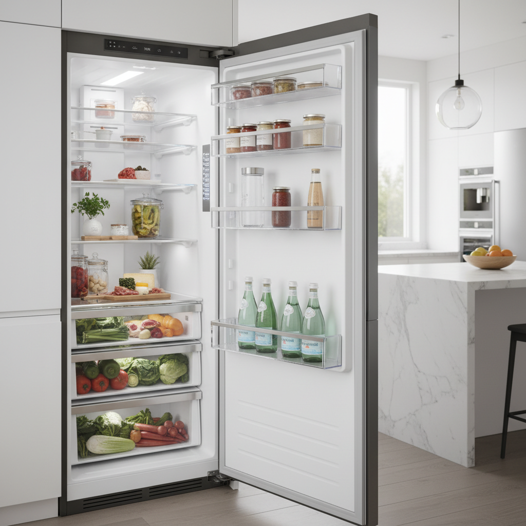 Open premium built-in refrigerator